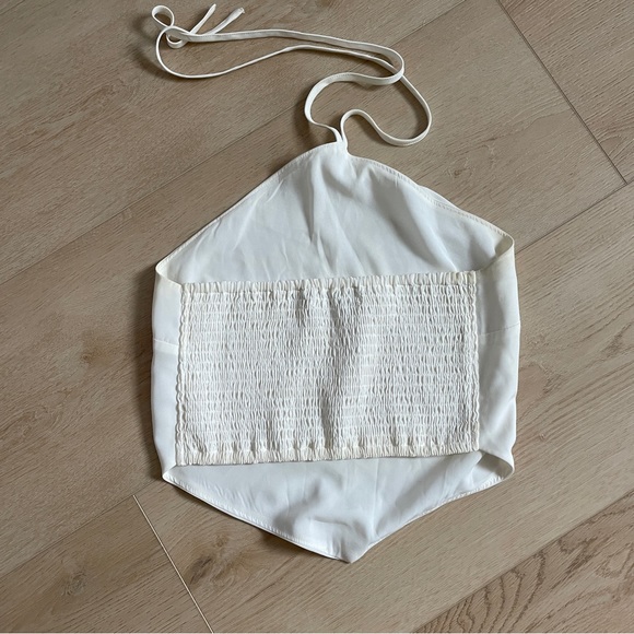 Abercrombie and fitch cream halter top - Picture 4 of 4